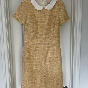 NWOT Brooks Brothers Red Fleece Tweed Dress